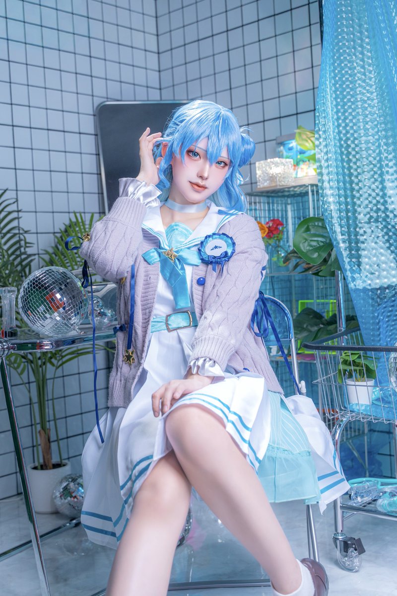 sakusaki_cos's tweet photo. コスプレ / 星街すいせい
🌟白セーラー
Photo @KOHEI_kamekame https://t.co/QIqopTThW3