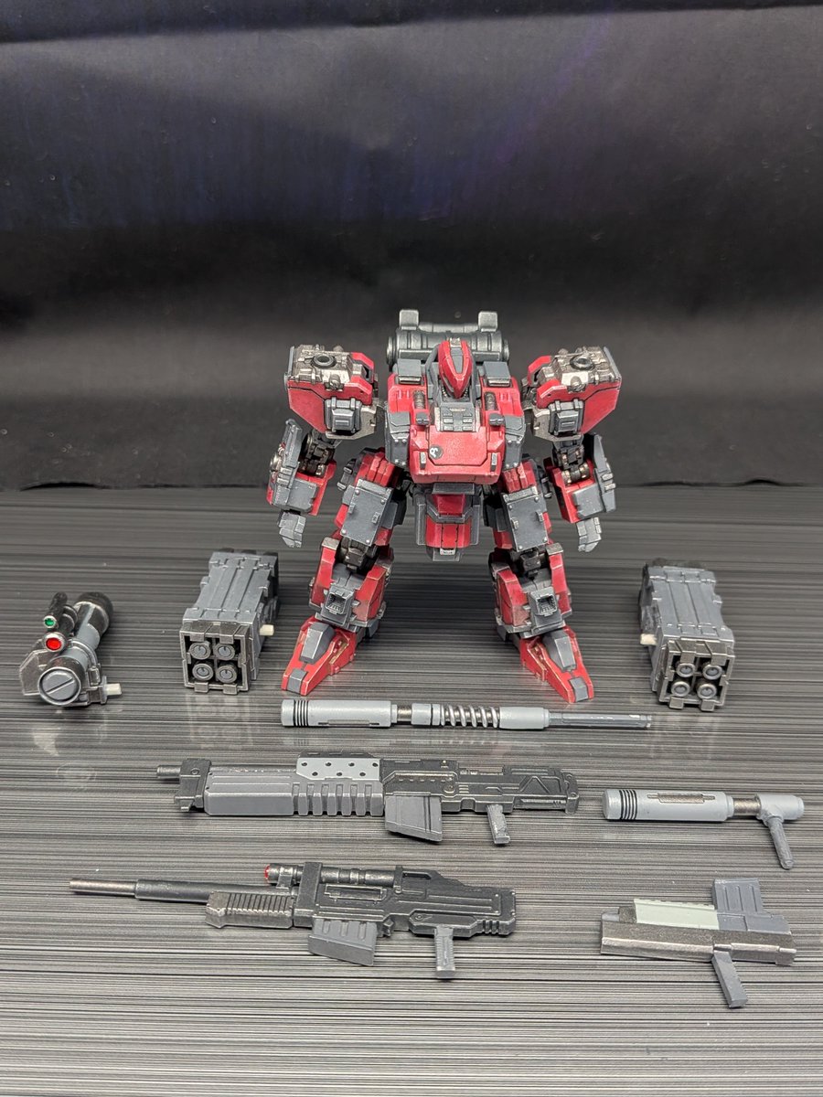 Milphoe's tweet photo. #今月作ったプラモ晒そうぜ
#ストラクチャーアーツ
#フロントミッション
今月はフロストHW(地獄の壁仕様)1機のみですが、気分的には6機作った感覚。
最近のお気に入り https://t.co/oBXHzUJTif