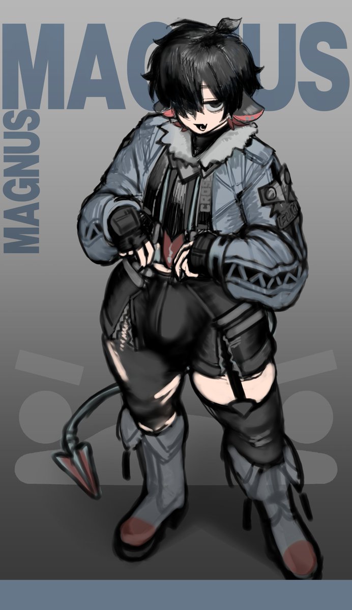 mctamagomaki's tweet photo. magnus as genderbent jane doe https://t.co/iqLWHP6jcY