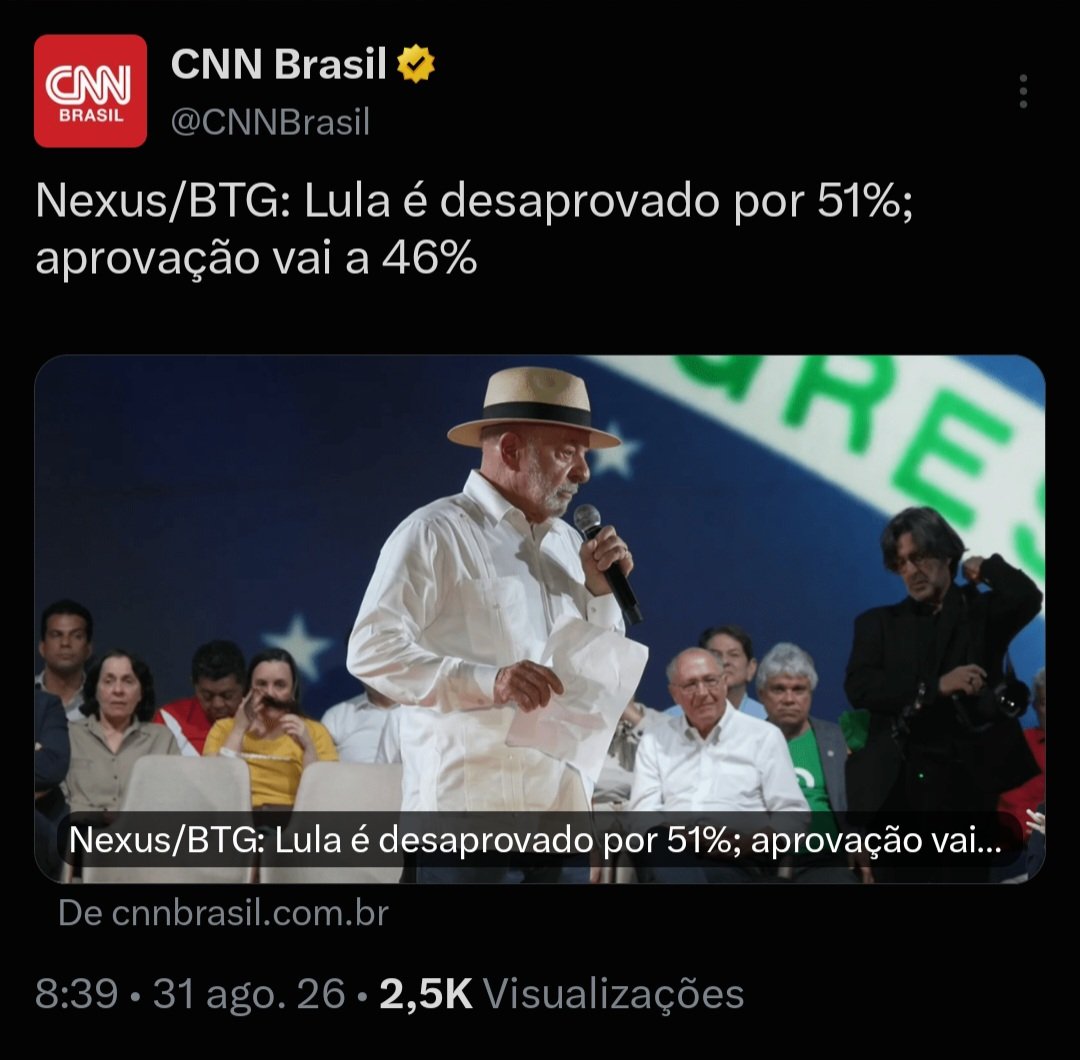 taoquei1's tweet photo. O Brasil VAI DEMITIR O LULA! https://t.co/ttt0pfO8Kd