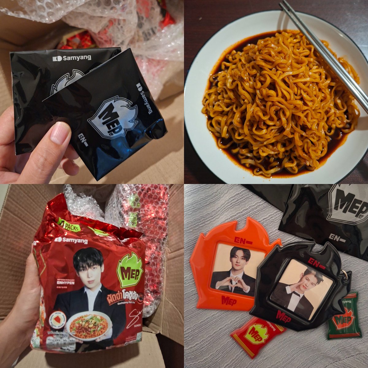 porkor_jwon's tweet photo. @Samyang_Mep MEP อร่อย 👍🏻 🍜🔥👄🔥
w/막내즈 🦊🐈🐥
#SAMYANG #MEP #Ramyeon #ENHYPEN #삼양식품 #맵탱 #SUNOO #JUNGWON #NI_KI https://t.co/RTHuy5rTgj
