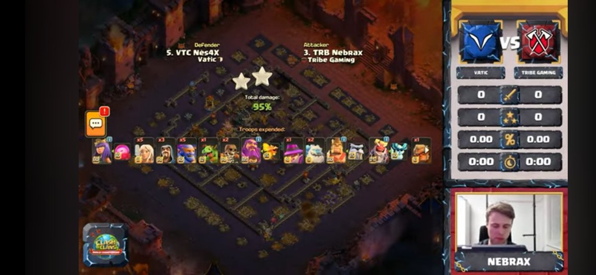 Simon_coc_'s tweet photo. Golden ticket secured!!! Congrats to Vatic💛🔥

Big shoutout to the players and my fellow builders for all the hard work.

Here is the base that defended Nebrax in the first match against Tribe.
https://t.co/CN7oAeOKJv https://t.co/LGChXI1Idx