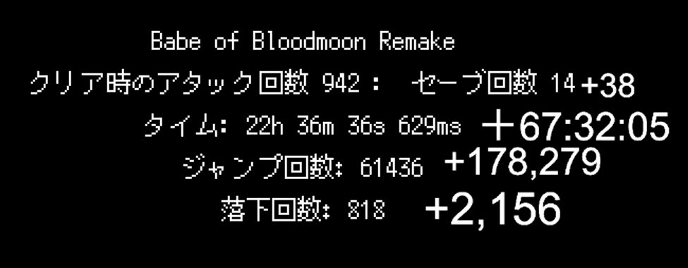 _250bpm's tweet photo. ブラッドムーンリメイク完
トータル時間90時間くらい
＃ジャンプキング ＃jumpking https://t.co/TUNhoDaaxg