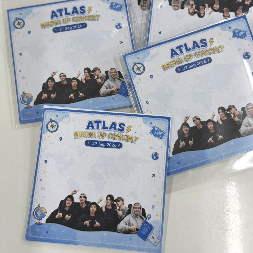ktlxktl's tweet photo. Giveaway พร้อมแล้วคร้าบ
เจอกันน้า #AtlasRisingUpConcert #Atlasconcert2026 #Atlas_th https://t.co/6VRzXgIndd