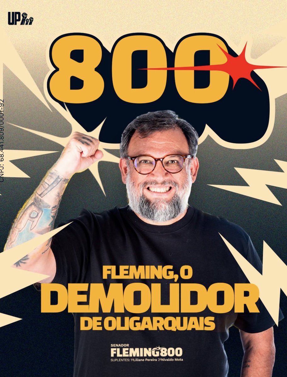 O_Papo_'s tweet photo. Alexandre Fleming (UP 800) aparece como ÚNICO nome da esquerda a pontuar na corrida para o Senado de Alagoas 🏛️🚩 https://t.co/mSpEVTcZvj