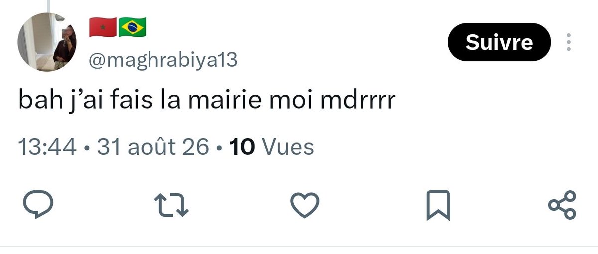OuumIsraa's tweet photo. Mais à ce qu'il paraît la mairie ça protège/préserve les droits des femmes

"Uniquement" le halal on se marie au nom d'Allah,on ne Lui associe personne ds nos adorations,nos droits et devoirs viennent de notre Créateur,c'est Lui le garant/protecteur des musulmans wal hamdoulillah https://t.co/jB39ZY1Il1