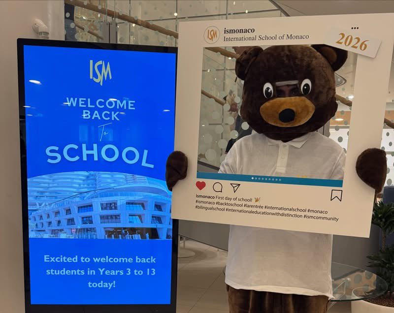 ISMonaco's tweet photo. Welcome back to ISM! 🇲🇨 Today, we were thrilled to welcome our Years 3-13 students back for the start of a brand-new school year. We’re excited for a year filled with learning, growth, new experiences and memorable moments. Here’s to a fantastic 2026-27! ✨ https://t.co/73yVdHqO45