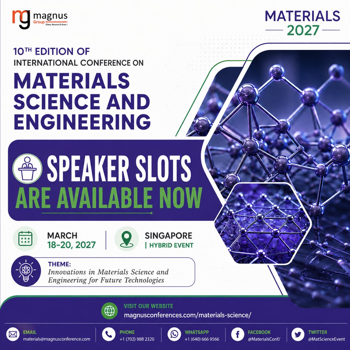 MatScienceEvent tweet picture