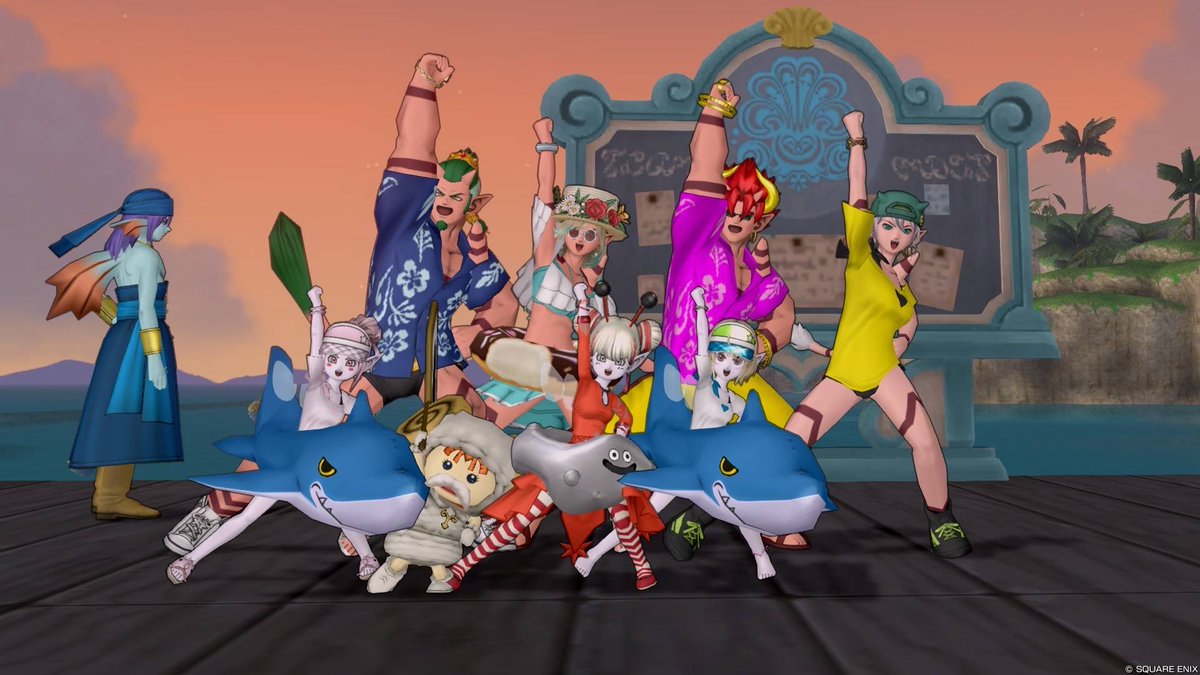 ruth_03game's tweet photo. 昨日はもんじゅち(←)からのお誘いで #モンろんトラシュカ に参加しましたー！
DQX歴8年くらいにはなると思うんやが実は昨日が初めましてのトラシュカw
初心者が勝てるほど甘くはなかったですがワイワイ楽しかったです！
みなさまありがとうございましたー✨ https://t.co/QAIKYGSI5v