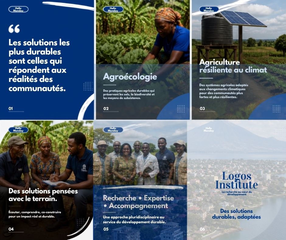 logosinstitute_'s tweet photo. Le développement durable exige des solutions pensées pour les réalités du terrain.
Logos Institute accompagne organisations, agripreneurs, chercheurs, étudiants et porteurs de projets dans la conception de solutions durables et adaptées.
#HelloMonday #Agroecologie #DevDurable https://t.co/IasmrUWniM