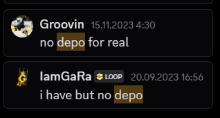 _GaRaMaR_'s tweet photo. 🥳Giveaway time - 1x $20 cad in crypto 🥳

✅Retweet & @ tag your friend with whom you share your "no more depo" msgs. ( rolling in 7days )

➡️Is this really the biggest lie in the gambling community? Basically, we see similar messages across all communities.

It's been 3 years since we said our first "no more depo" in DMs @Groovin_10 (at least the oldest one I foun) ... I won't even share the number of messages that we're stopping gambling / deposits. 🤣

Do you also have any such messages with your friends?