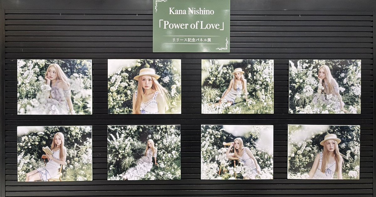 KANAPOMI's tweet photo. ギリギリパネル展行けたーー👒♡！
カンカン帽カナやん可愛すぎました；；
 #西野カナ https://t.co/2QuCyWuH3L