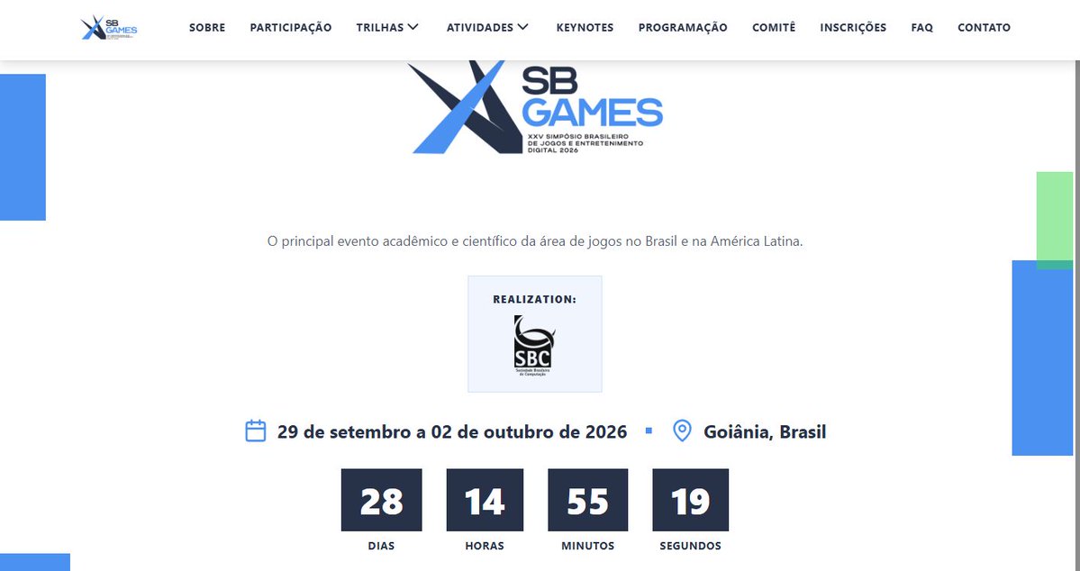 pedrosolidus's tweet photo. EXCLUSIVO: Veja os finalistas da Seleção Oficial de jogos indie do SBGames 2026 em Goiânia https://t.co/Ic3So6rkQF https://t.co/JZ1QQ0QGUr