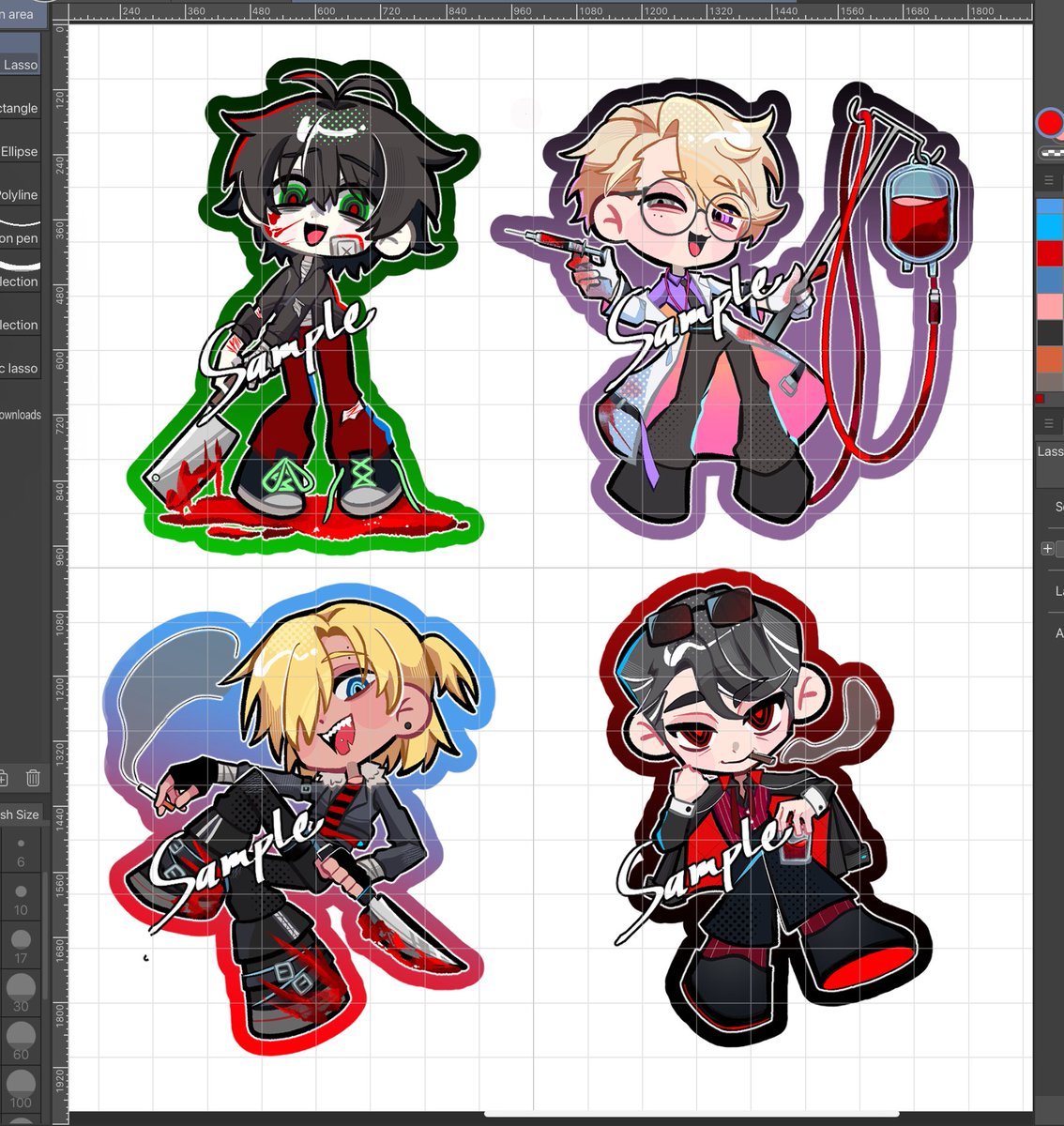 xiun_derella's tweet photo. degrees of brutality designs for #cf23 haha yippie
#dol https://t.co/bF1nklQzgQ