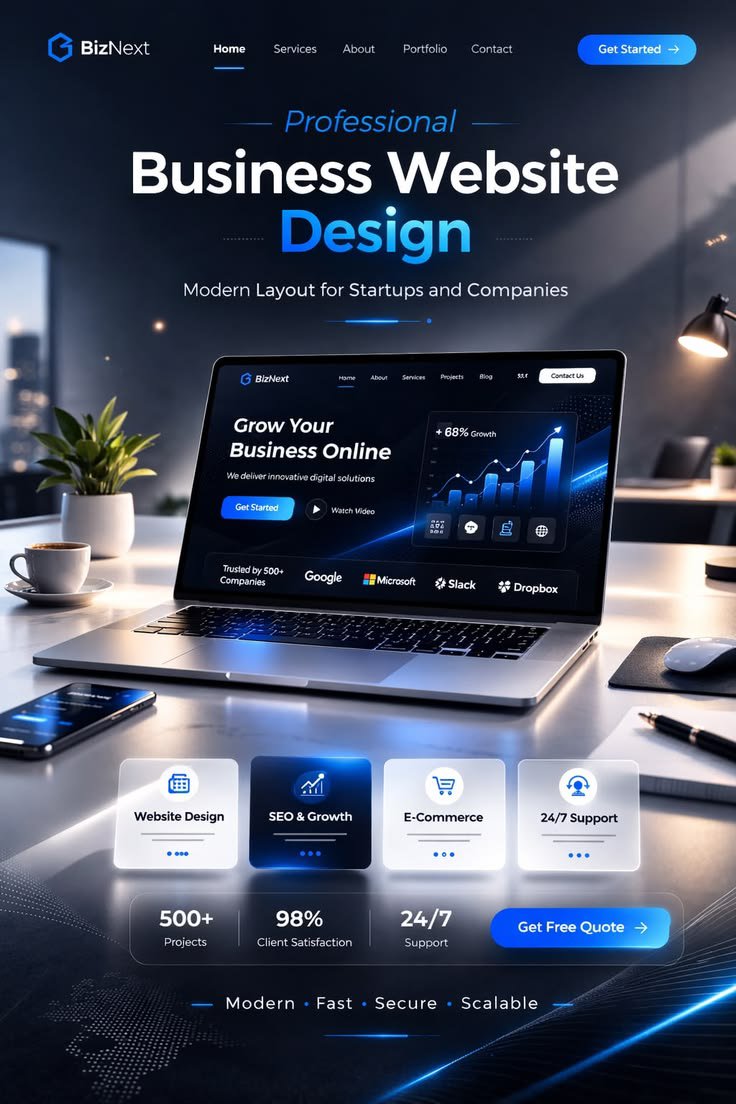 kolawolesamuel_'s tweet photo. Slow, outdated, or confusing website?
I can redesign it into a modern website that builds trust and drives more sales. 💻🔥
#WebDesign #WebsiteRedesign #UXDesign #Business https://t.co/mPlN3DPoxH