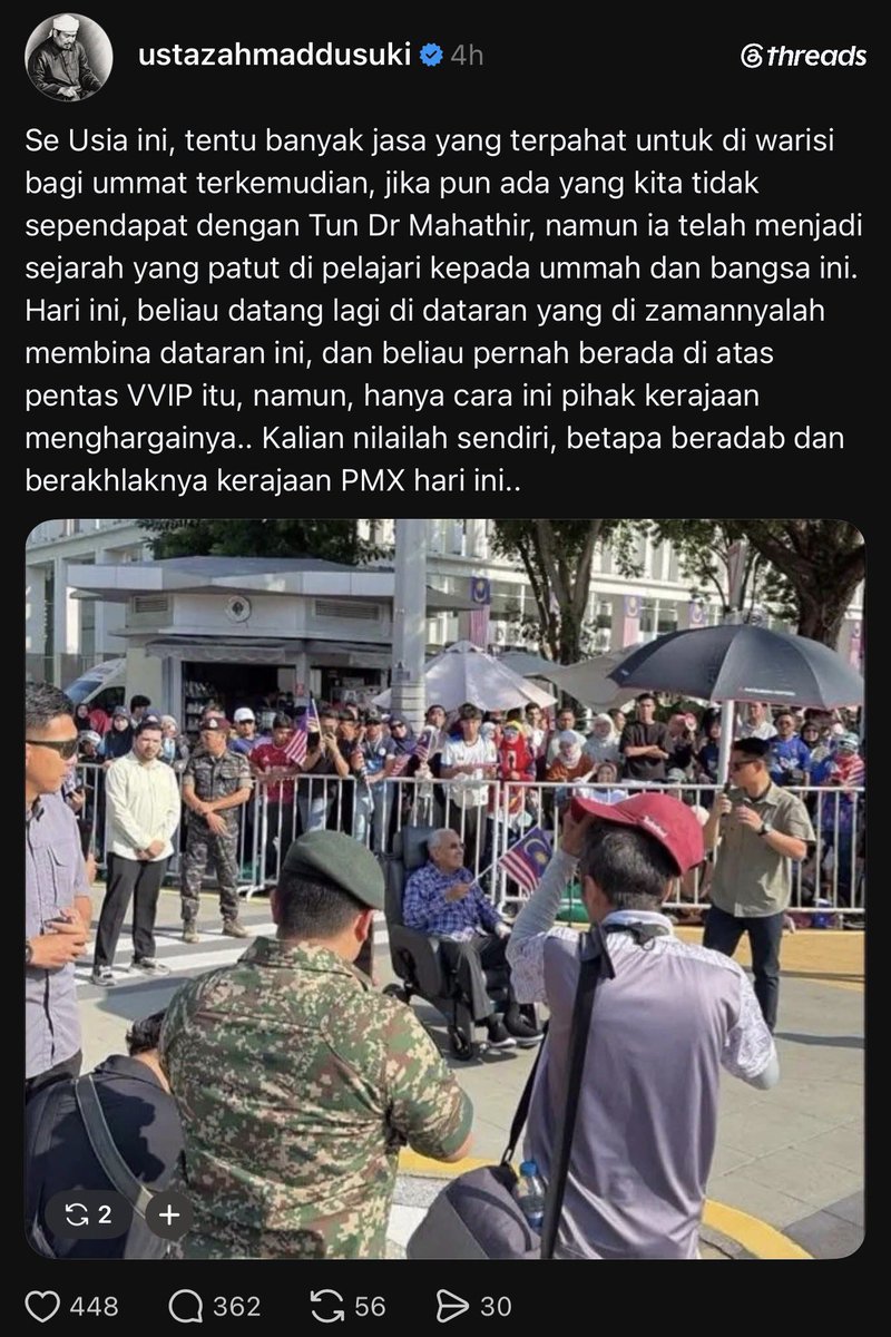 bckupacc99's tweet photo. Kerja nak menfitnah je https://t.co/iKCKuE9uTV