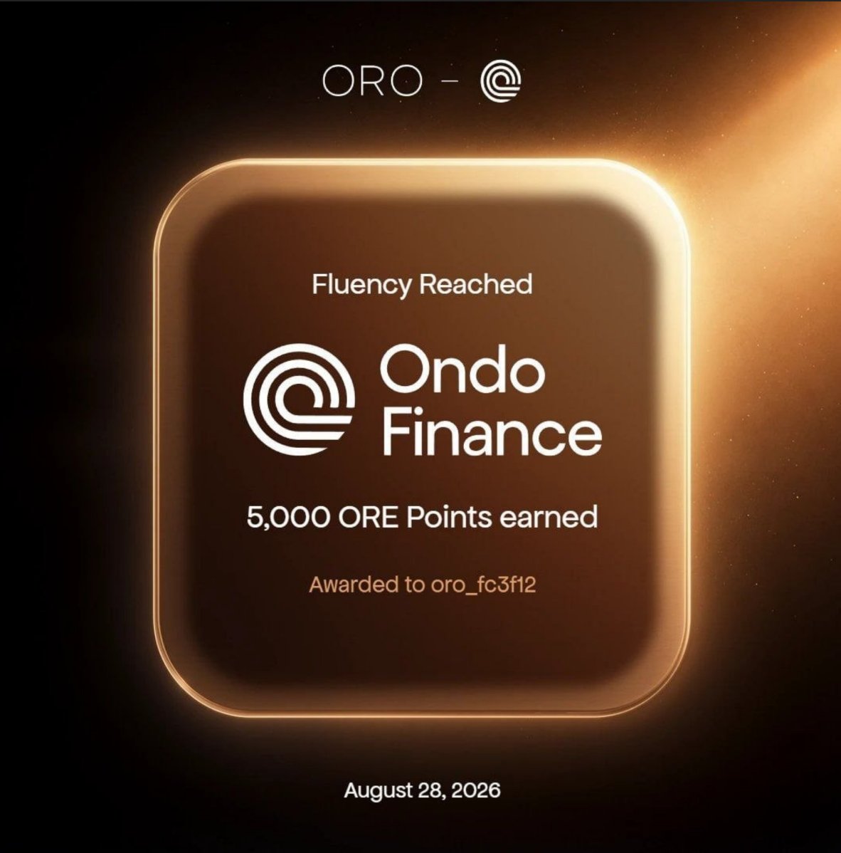Afrogutieri666's tweet photo. AskOro Update, get up to 8500 Points

➡️ Go to
➖ Bind X account
➖ Share badge on X
➖ Verify your post
➖ Complete questions &amp; point-earning missions

Deadline: September 3 https://t.co/0Vq5Nzc5S6