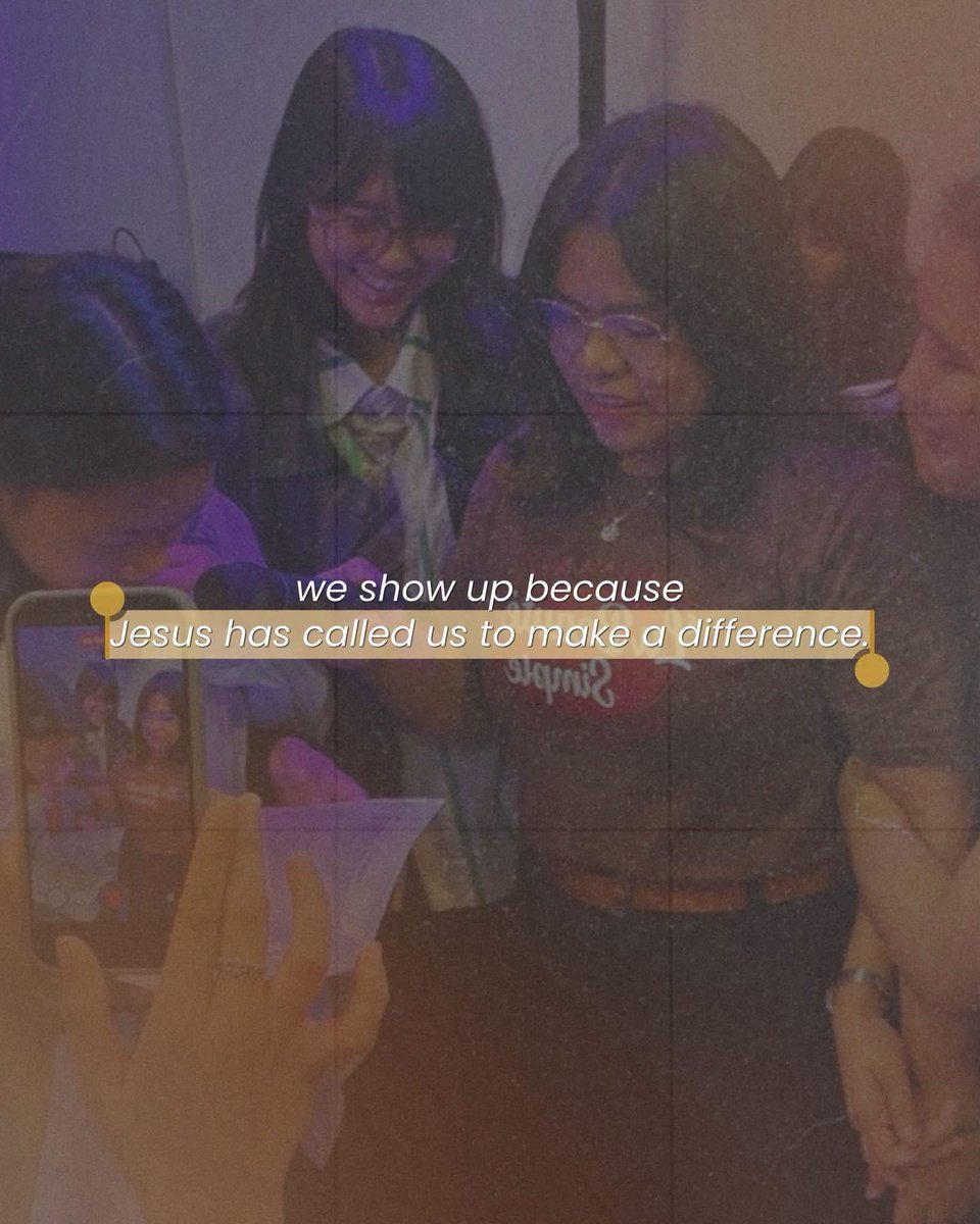 howyouthph's tweet photo. Not to blend in, but to make Jesus known.

Because of who Jesus is and what He has done, our eyes have been opened to His love, His grace, and His purpose for our lives.

#howyouthph https://t.co/ropVKgP4ED