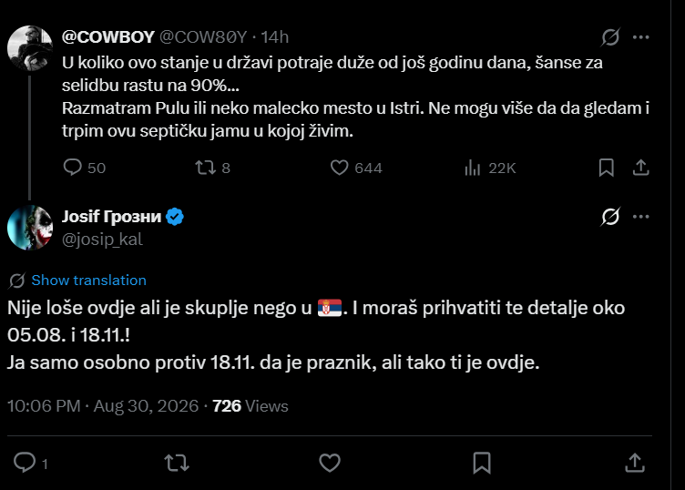 speedvk07's tweet photo. Još jedan korisnik dobrobiti Hrvatske, ali mu je mrska !!! https://t.co/zr6FEy2EZ4