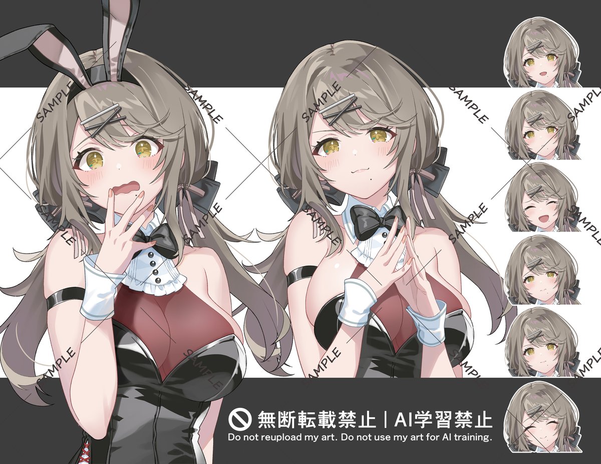 yuzukitaro's tweet photo. 🍠お仕事報告🍠
あみゅどる様(@amusedolce0318)の
youtube動画用の新規イラストとポーズ、表情差分を描かせていただきました！

コロコロ変わる表情やポーズを考えたり、とても楽しく制作させていただきました！ https://t.co/AqAn53sxoA