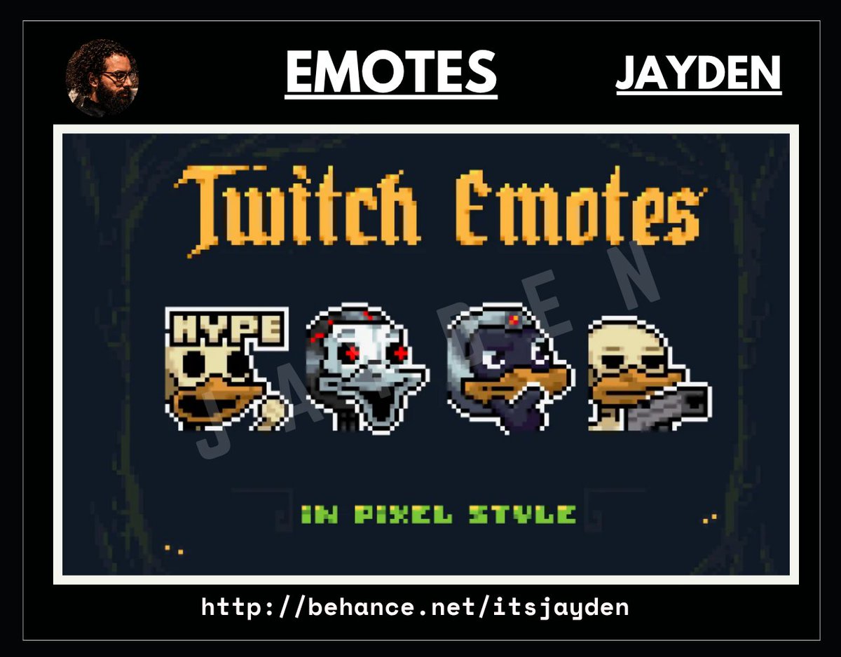 Its__jaydenn's tweet photo. Tiny canvas. Huge personality. πβ¨
Designed to make every reaction instantly readable.
#StreamerEmotes #TwitchArt #ChatEmotes #CustomGFX #KickStreamer https://t.co/48gtcFzbn5