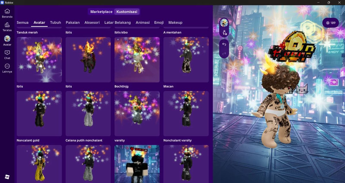 aksprtijelly's tweet photo. #WTS 
AKUN ROBLOX 
- 8 Bit Royal Crown 
- 8 Bit HP Bar
- 8 Bit Coin 
- 8 Bit Extra Life
- 8 Bit Tabby Cat
- Wyrm Fire Helmet
- Snow Queen Neclace
- Fall Fairy 

Ava Zeppeto/Luna
All Clean 
History Top up 300k Rbx 
Bisa kelokasi di jakut. https://t.co/9ILsNin7iq