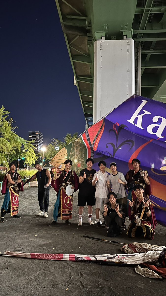 flag_haruto's tweet photo. アツい夏が終わってしまったけど
最高な思い出が増えた夏でした。

 #kagura  #旗士 https://t.co/WHjuQXQc89