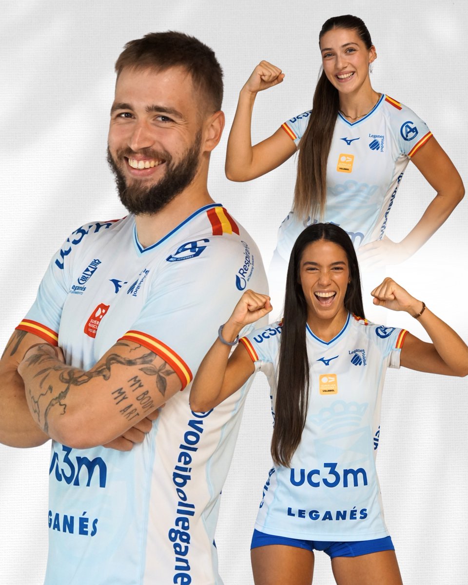 VoleibolLeganes's tweet photo. 𝗡𝘂𝗲𝘀𝘁𝗿𝗮 𝗻𝘂𝗲𝘃𝗮 𝗰𝗮𝗺𝗶𝘀𝗲𝘁𝗮 💙🤍

🔝 ¡Ya está aquí nuestra nueva equipación para la temporada 2026/27! Y lo hacemos por todo lo alto: seguimos vistiendo @mizunoiberia una temporada más 🙌

Estos colores se juegan con orgullo. 💪

#HomeKit | #VamosLega 💙🤍 https://t.co/qgubQfYzIY