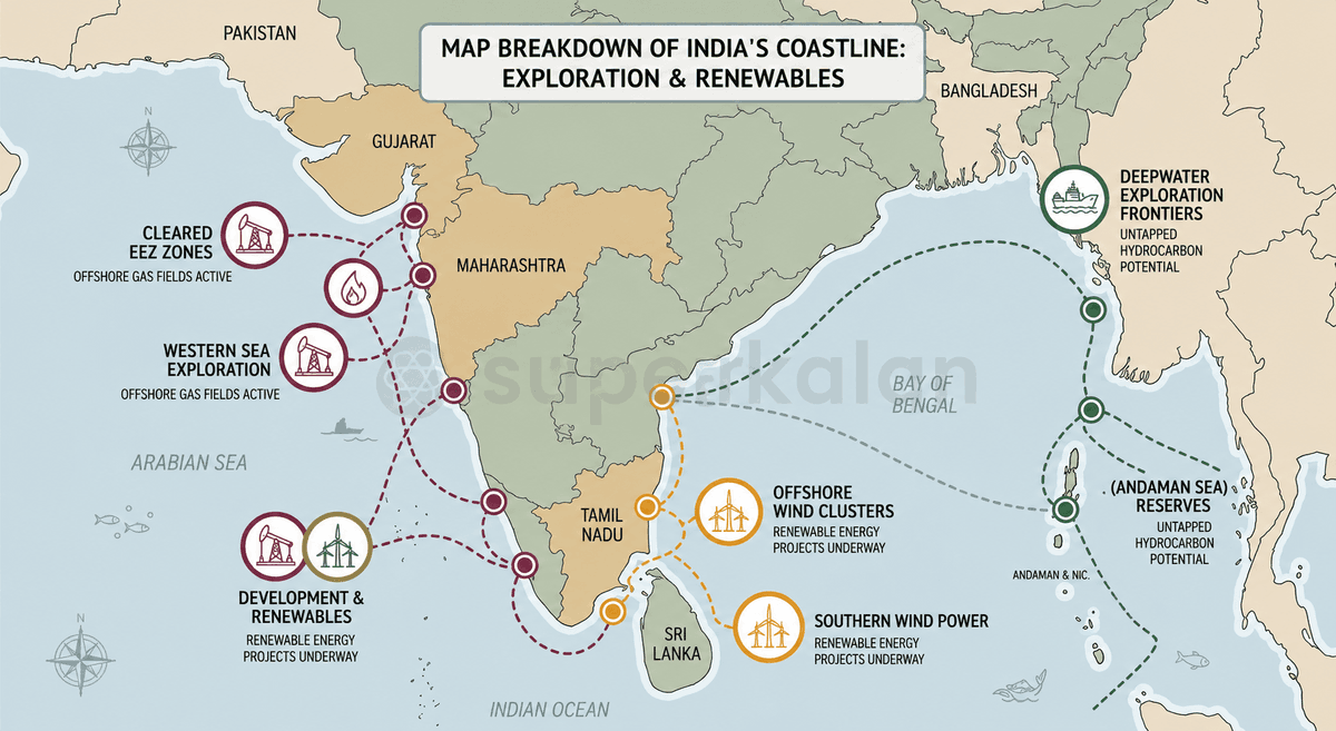 Starboy2079's tweet photo. I don't know why whenever Indian govt launch some project specially related to strategic sector, Congress comes and start to oppose it
Congress works for India or for China and US?

After India's AI mission and great Nicobar project now Congress started to oppose India's ambitious Samudra Manthan project

Under this project Indian govt will explore oil and gas in our sea territory and if India hits the jackpot it will remove our all problems related to oil and gas
There are strong possibilities that there may be gas reserves beneath the sea specially Andaman Sea

As usual, Congress started calling Samudra Manthan a gift to Adanu but the truth is it's a ₹84,084cr national energy security scheme open to all eligible deepwater explorers. The 50% support caps at ₹675cr/well to offset the massive risk of offshore drilling. ONGC & Oil India lead it. This is about India's energy, not one company