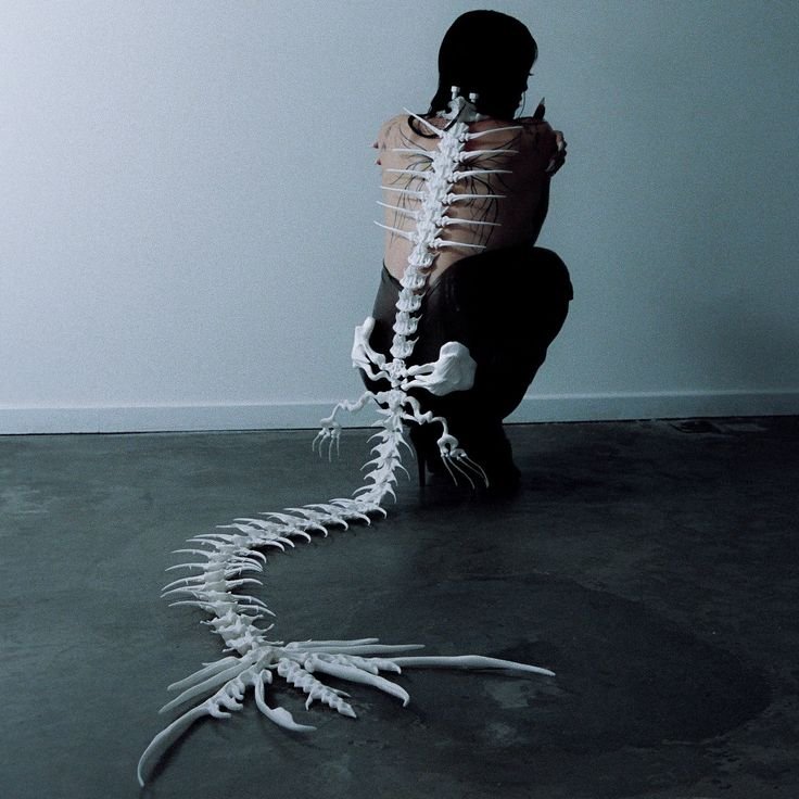 TacitusChrono's tweet photo. This looks like a creature from another world. The spine and tail are incredible. https://t.co/yEKSzix2vj