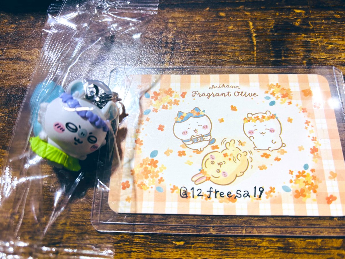 12freesa19's tweet photo. 【交換】映画ちいかわ 人魚の島のひみつ 入場特典めじるしアクセサリー

【譲】モモンガ　※袋上部に破れあり

【求】ハチワレ

郵送で交換可能な方を募集しております🙇🏻‍♀️条件の合う方おられましたらお声掛けいただけると嬉しいです。よろしくお願いいたします！ https://t.co/4BJNm6440r