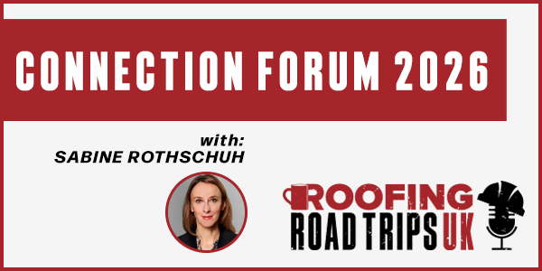 RoofCoffeeShop's tweet photo. Join us for today’s featured #RoofingRoadTripsUK as we welcome Sabine Rothschuh - Connection Forum 2026
Listen Today
https://t.co/Kq9cDvt3nC
#IFDRoof #RoofersCoffeeShopUK #TheCoffeeShops #RoofingPodcasts #RoofingProfessionals #RoofingContractors #RoofingIndustry https://t.co/6aLq4Yu5Ag
