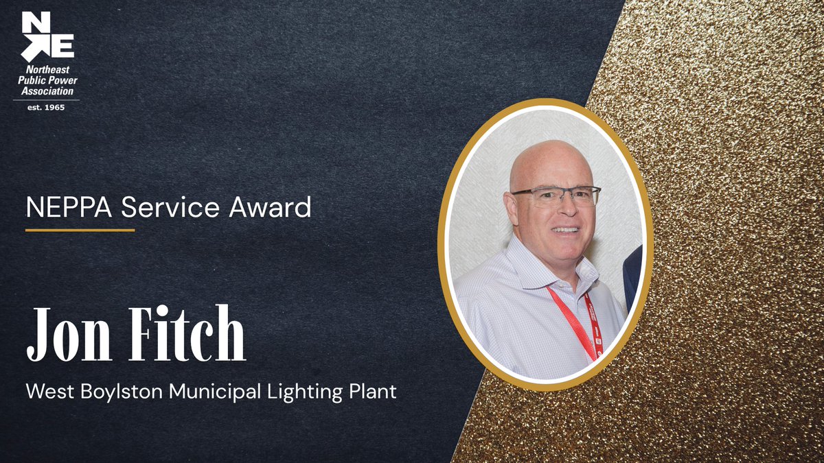 NEPPA_Littleton's tweet photo. Congrats Bill Bottiggi of @BELDBraintree &amp; Jonathan Fitch of #WestBoylston MLP on receiving the 2026 NEPPA #Service #Award!

Both have been longtime Board members &amp; dedicated supporters of #PublicPower. We’re proud to celebrate their leadership and service! 👏

#CommunityPowered https://t.co/U6eT7zinV0