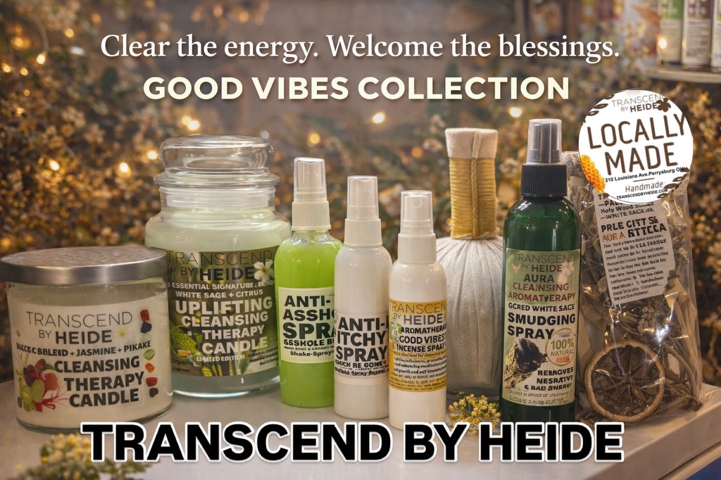FredricFailor's tweet photo. New Year Reset—clear your energy and welcome blessings. Leave last year’s bad vibes behind and invite peace, clarity, and positivity with our locally made, all-natural Good Vibes Collection. Bad vibes out, good energy only. https://t.co/Xm5zp6V0Is