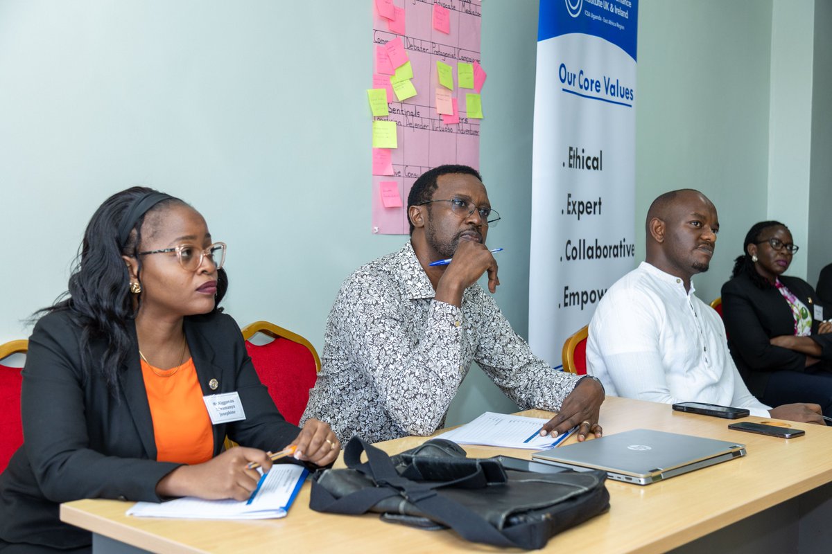 UgandaIcsa's tweet photo. Knowing your work is one thing. Communicating it in a way that builds confidence and influences decisions is another.
At the ICSA Uganda Mentorship Programme, mentees put that distinction to the test through presentations, simulations and candid feedback.
#Communicationiskey https://t.co/GgwIUiamdS
