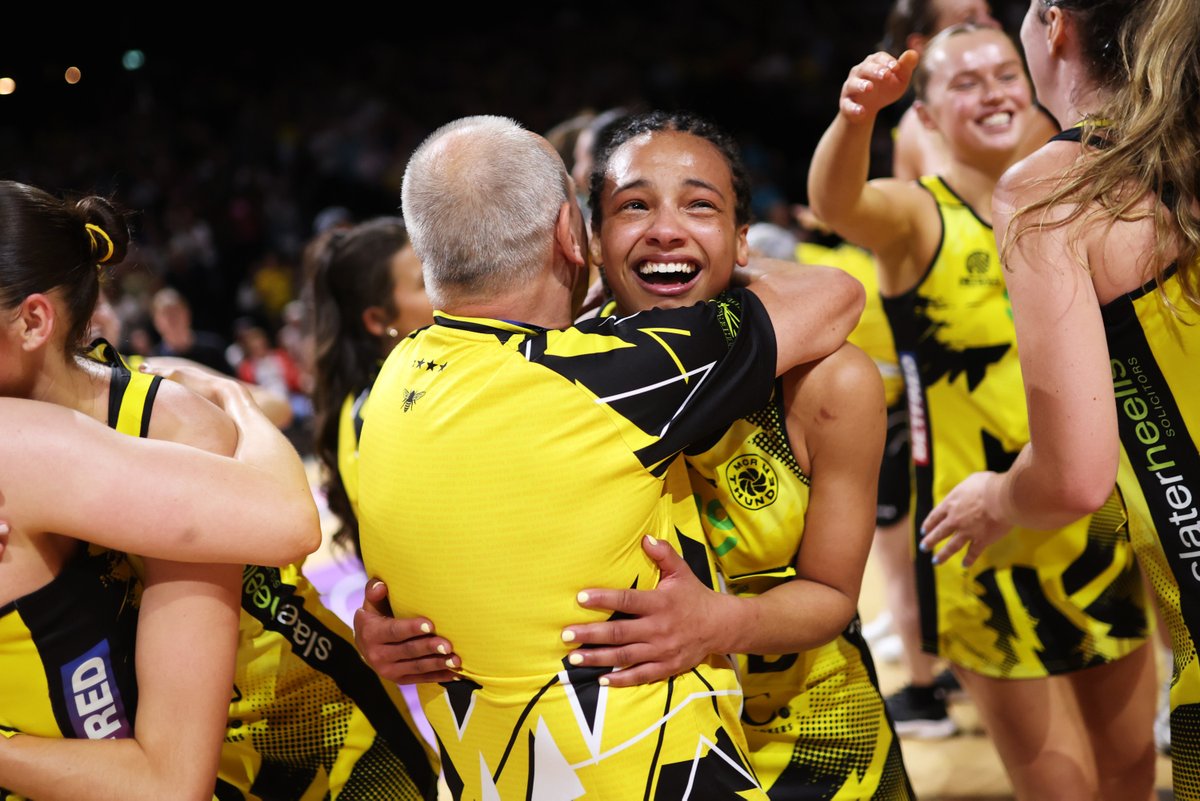 thundernetball's tweet photo. AO Thunder fans… settle this one 👀

Best Grand Final winning reaction photo? 📸🏆

We’ll let you decide👇 https://t.co/854t0qODWB