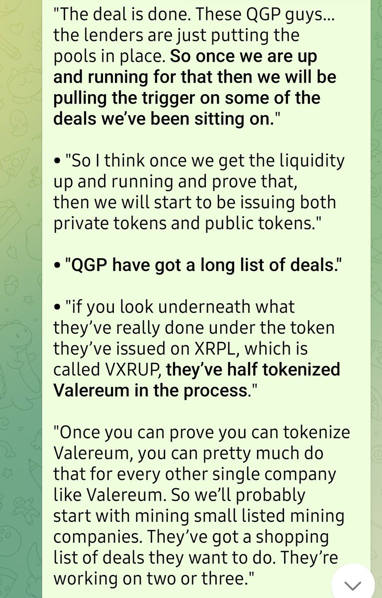 TomTomcugguggh's tweet photo. VLRM receive $290m of gold tokens and generate $200k per day income and can now announce $210-220 BILLION gold &amp; titanium tokenisation deals as well as many others...and a planned NASDAQ listing !

#VLRM mkt cap only £20m at 3.5p.
DO THE MATHS 🚀🚀🚀 https://t.co/yQrmaiDmBW