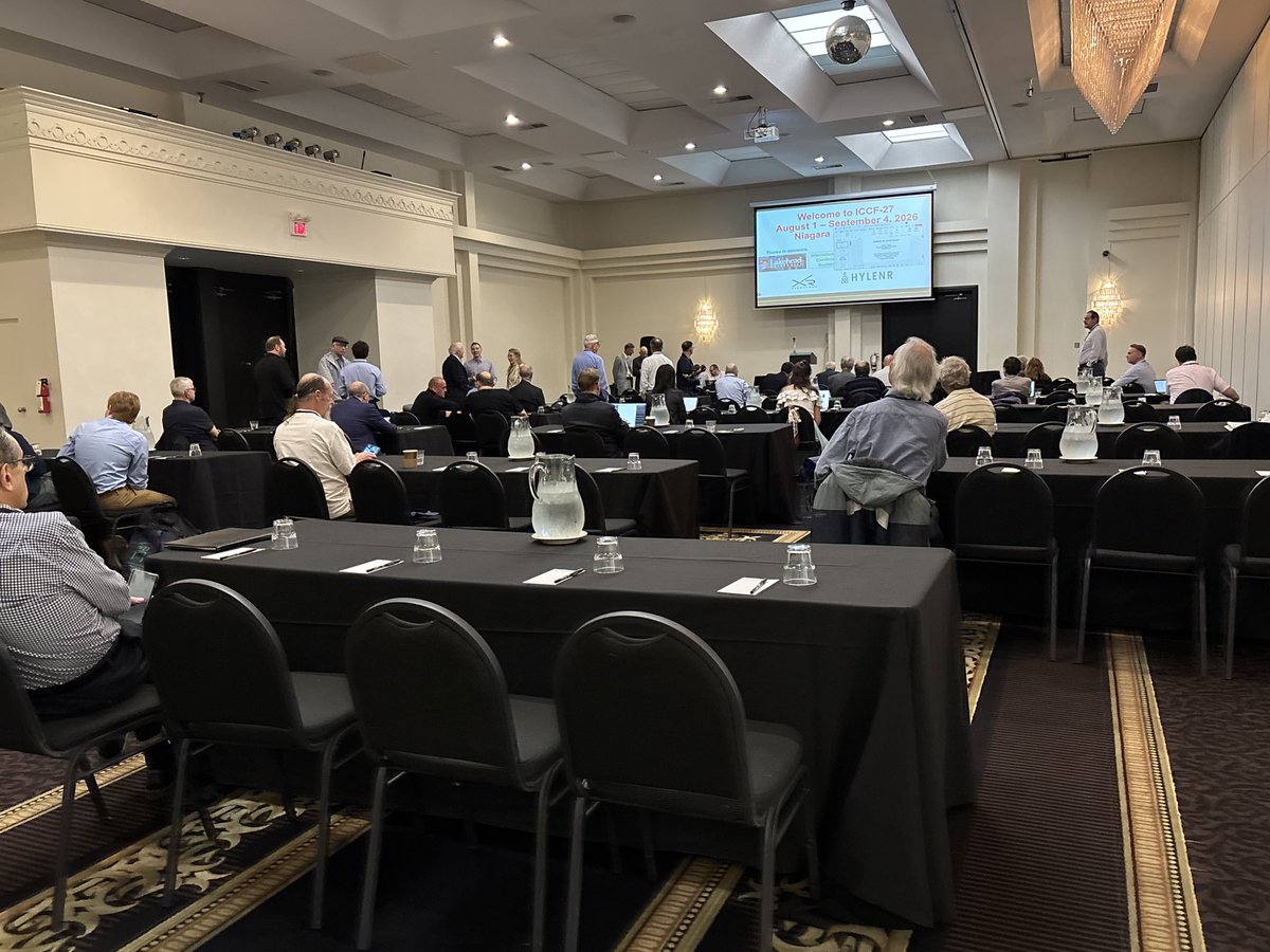 SolidStateFE's tweet photo. It begins! We’re live and on-site at ICCF-27!

#ICCF27 #Science #Research https://t.co/nOQleVpQXZ