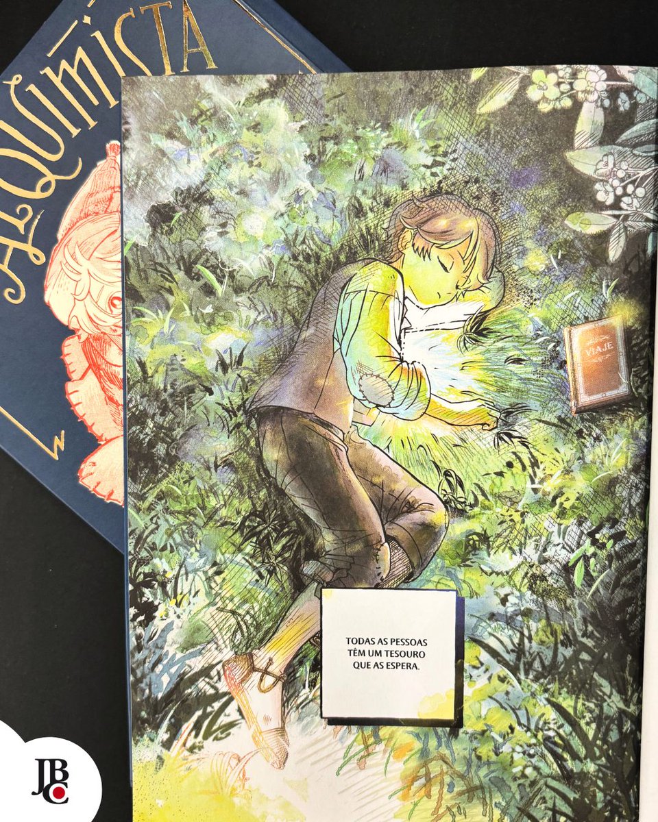 editorajbc's tweet photo. O Alquimista, de Paulo Coelho, agora em mangá! ✨

A adaptação ilustrada por Tamaki Nakamura já está disponível pela JBC em uma edição especial de volume único.

Uma nova forma de conhecer a jornada de Santiago. 📚

#JBC #OAlquimista #PauloCoelho https://t.co/uylYrnmwCe