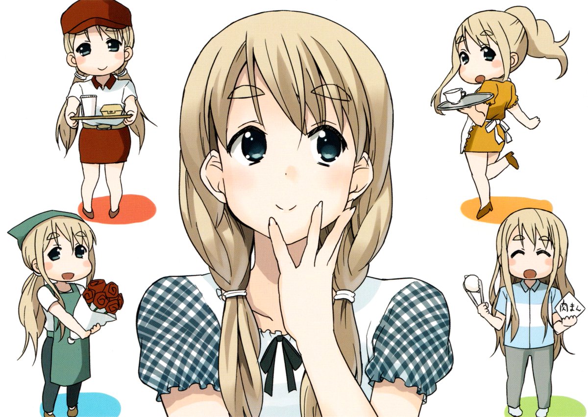 NazgoTeriyaki's tweet photo. Princess Mugi and her many outfits https://t.co/6quHSBSCXE