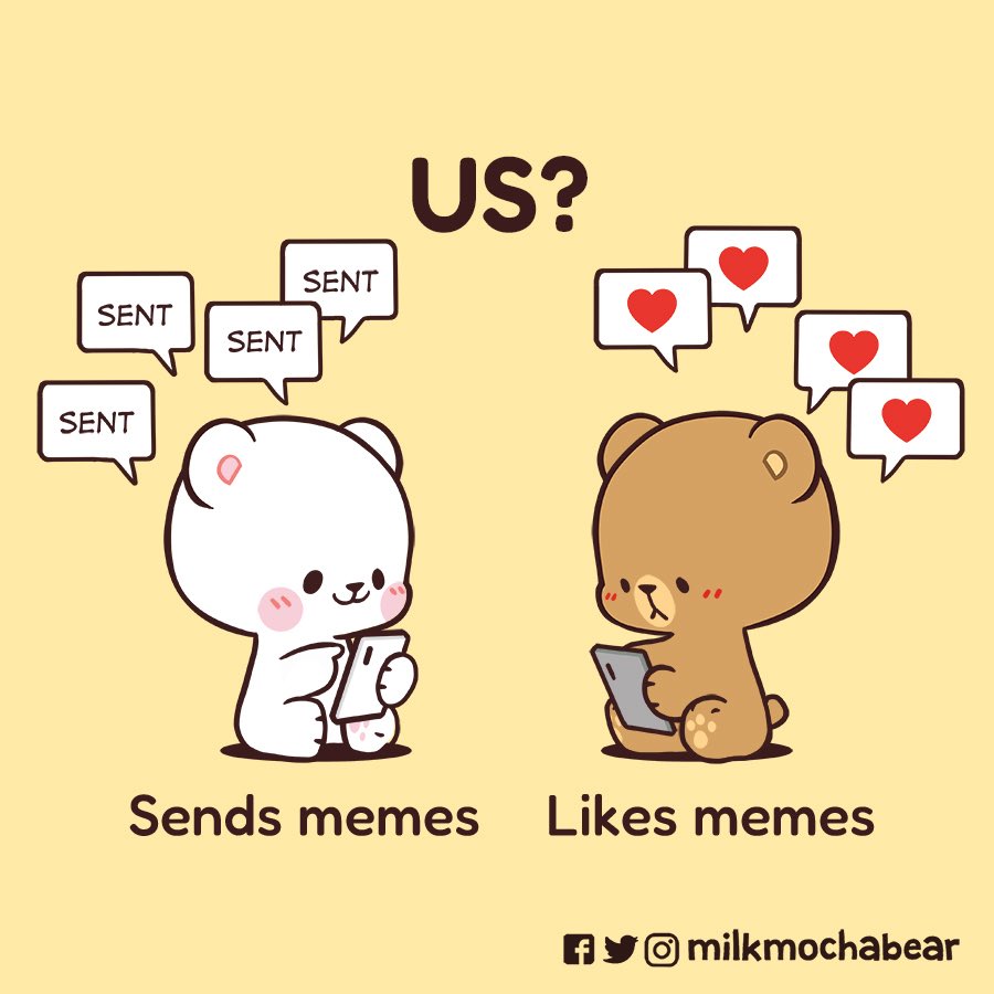 milkmochabear's tweet photo. Us? https://t.co/qOxA4l2zSK