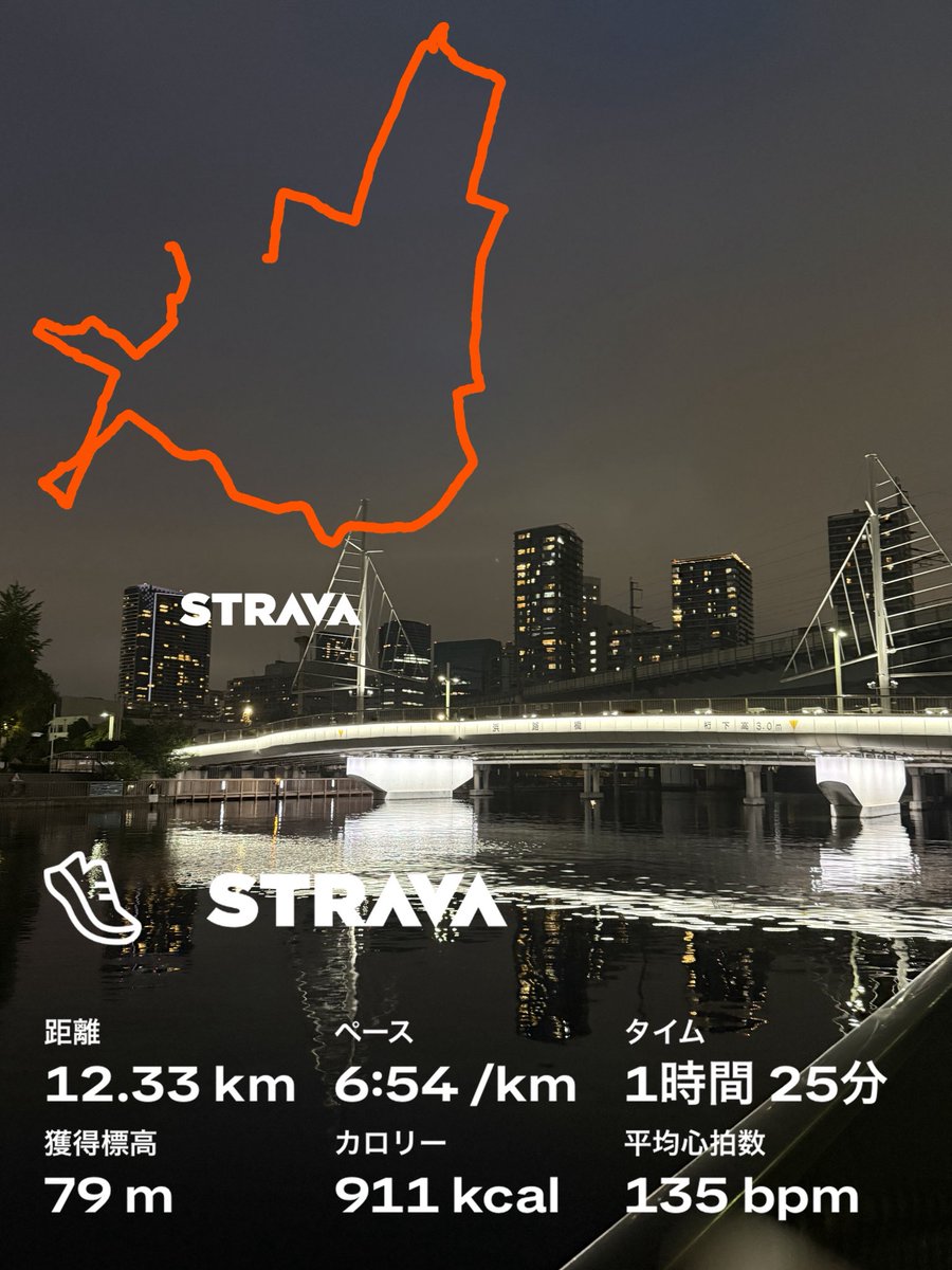 OKAZZZY's tweet photo. 昨日のゆるJOGちょびっとロング。

いつもの如く上限140bpmで。しかしながらZ3の滞在時間が長くなってしまった。当然ペースも上がってしまった。
速さを追ってはいけないのに。ついつい。
走る人の性ですね。しかし今はまだ我慢。そう思って頑張ります。 https://t.co/jhtH7LDg9W
