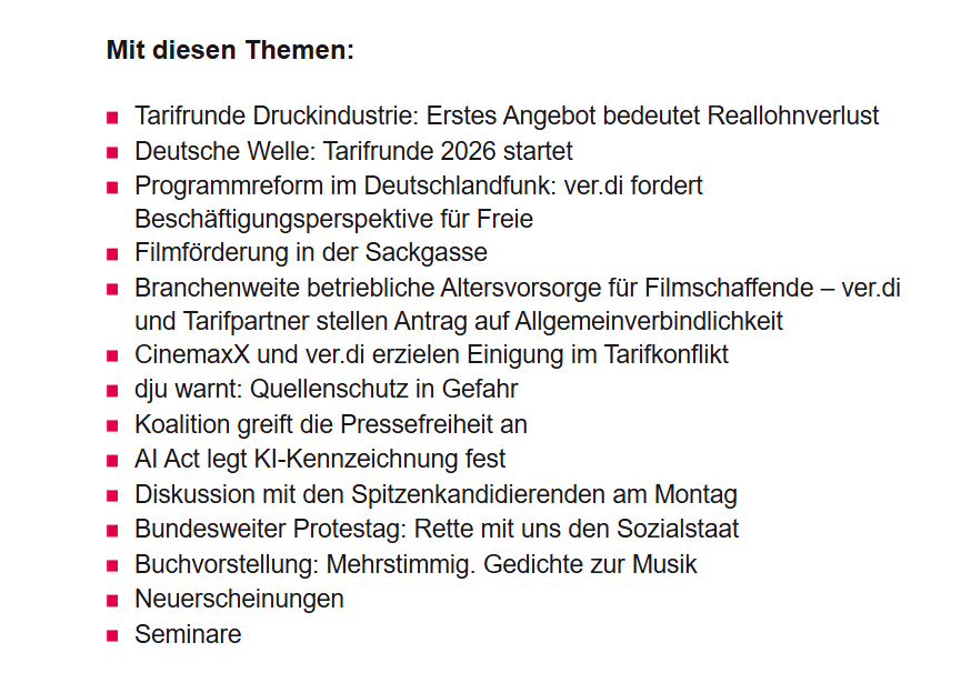 FWarweg's tweet photo. An ihren Taten sollt ihr sie erkennen...

Aktueller Newsletter der Deutschen Journalisten Union in Berlin verschweigt den mit großer Mehrheit angenommenen Antrag zur Aufhebung der Sanktionen gegen @hussedogru & @djuverdi-Bundesvorstand weist den Antrag und die darin enthaltene Aufforderung öffentlich zurück.

Hintergrund:
Die Deutsche Journalisten Union Berlin (@djuverdi) hat ihren neuen Newsletter verschickt (siehe Screenshot anbei). Mit keiner Silbe wird der durchaus bahnbrechende Entscheid der Mitgliederversammlung vom 15. August erwähnt, welche mit großer Mehrheit einen Antrag beschlossen hatte, die dju- und Verdi-Bundesspitze auffordert, sich für die Aufhebung der EU-Sanktionen gegen den 🇩🇪 Journalisten Hüseyin Dogru einzusetzen. Damit wurde erstmals (!) von einer gewerkschaftlichen Gliederung Solidarität mit Dogru bekundet...

Ein Verdi-Sprecher erklärte nun auf aktuelle Presseanfragen, (u.a. Multipolar), der dju-Bundesvorstand nehme den Beschluss der Landesfachgruppe „zur Kenntnis“, weise jedoch die Aufforderung zurück, „im Fall Dogru anders zu agieren als bisher“. Die EU-Sanktionen müssten „rechtsstaatlich überprüfbar sein“, schließlich sei die EU ein Bündnis demokratischer Rechtsstaaten. „Aber die EU ist auch ein Bündnis wehrhafter Demokratien“, sagte der Sprecher.

Die Einordnung der Sanktionen gegen Dogru „als Pressefreiheitsfall“ sowie die daraus abgeleiteten Forderungen aus der dju-Landesfachgruppe „teilen wir ausdrücklich nicht“, heißt es weiter. Es sei nach wie vor offen, „wie die anfangs im russischen Staatsmedien-Netzwerk platzierte Plattform des Betroffenen zuletzt finanziert wurde und ob es sich hier um unabhängigen Journalismus handelt. Nur dieser wird durch die Pressefreiheit geschützt.“ In Abstimmung mit dem ver.di-Bundesvorstand sehe man deshalb „keine Veranlassung“, die Haltung in dieser Sache zu ändern...