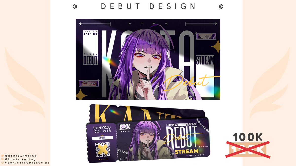 komis_kucing's tweet photo. 🫵Anda ingin Debut tapi bingung design Undangan dan Thumbnail?

Tak usah khawatir, Kami menyediakan combo Undangan dan Thumbnail dengan harga relatif terjangkau in this economy 💸

Sudah dapat:
- Undangan (berapapun jumlah tamunya)
- Thumbnailnya juga lah

Gas Japri ke DM yaa ~📨 https://t.co/o8lsl4EFiQ