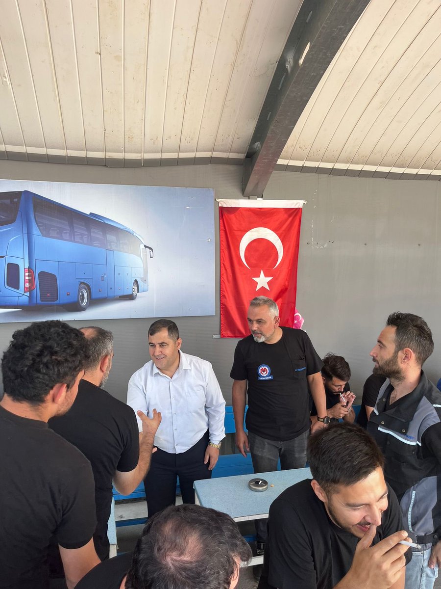 IbrahimBicer60's tweet photo. Ankara şubemize bağlı AYGERSAN A.Ş. fabrikamız da çalışan üyelerimizi ziyaret ederek, Genel başkanımız Sayın @AltundagUysal ‘ın selamlarını ilettik.
Arkadaşlarımızla güncel konularda fikir alışverişinde bulunduk.
#TmsAnkaraŞube
#HepimizBiriz
#ArkamızdaKocaDağ
@AltundagUysal https://t.co/8wItLIcllV