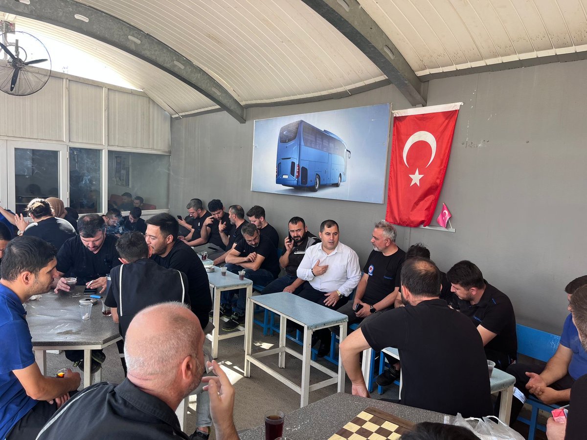 IbrahimBicer60's tweet photo. Ankara şubemize bağlı AYGERSAN A.Ş. fabrikamız da çalışan üyelerimizi ziyaret ederek, Genel başkanımız Sayın @AltundagUysal ‘ın selamlarını ilettik.
Arkadaşlarımızla güncel konularda fikir alışverişinde bulunduk.
#TmsAnkaraŞube
#HepimizBiriz
#ArkamızdaKocaDağ
@AltundagUysal https://t.co/8wItLIcllV