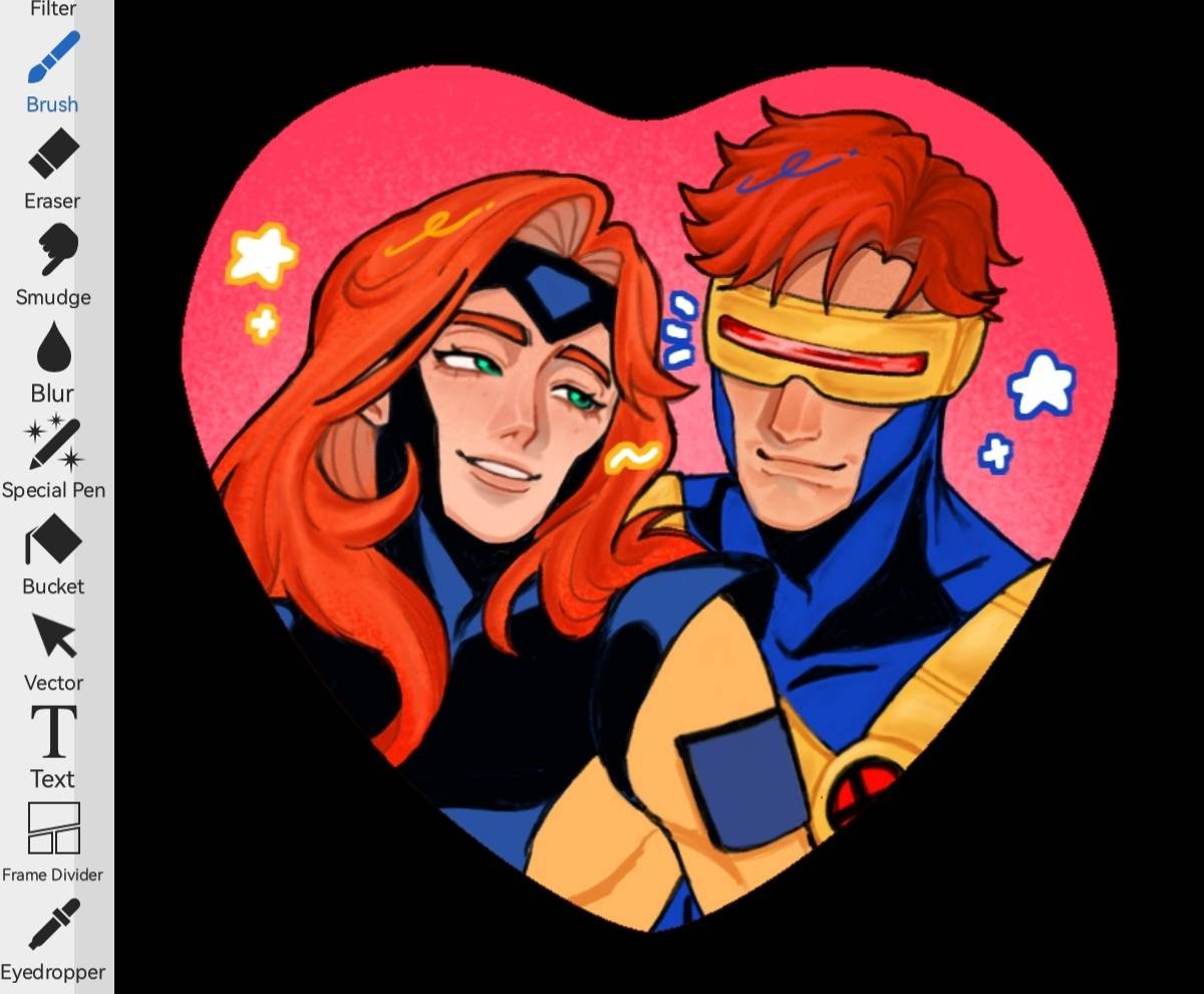 calogue_'s tweet photo. finished my #jott and #sambucky heart badge for #cf23 ! these will be in my batch 2 po ^_^ https://t.co/Uc8I7ZlG7r