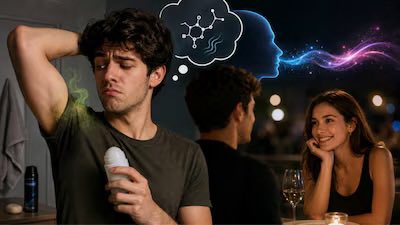 DailyLoud's tweet photo. Gen Z men are now skipping showers, not wearing deodorant, and wearing unwashed clothes before a date. 

This new trend is called "pheromone-maxxing" https://t.co/XlYlECsXxt