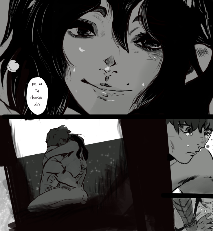 izajima's tweet photo. Fiz um painel de tokyo ghoul, mas com o Krave e a Nina,  nossa eu amo tokyo ghoul e xdaquestao 
#XdaQuestãoRPG https://t.co/ghIAAjeXjj