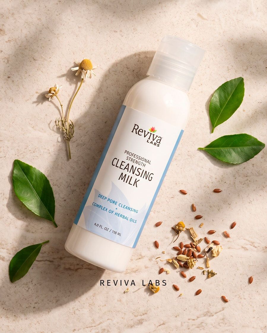 RealRevivaLabs's tweet photo. Late summer skin often needs less, not more. Reviva Labs Cleansing Milk gently removes makeup and daily buildup while helping leave skin soft and comfortable.

Shop: https://t.co/H3nWuB5Nyu

#RevivaLabs https://t.co/cLXiixTC4f